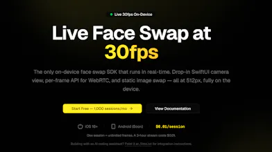 AmigoSDK - on-device 30fps face swap gallery image