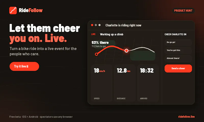 RideFollow screenshot 4