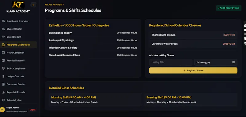 school management software  screenshot 4