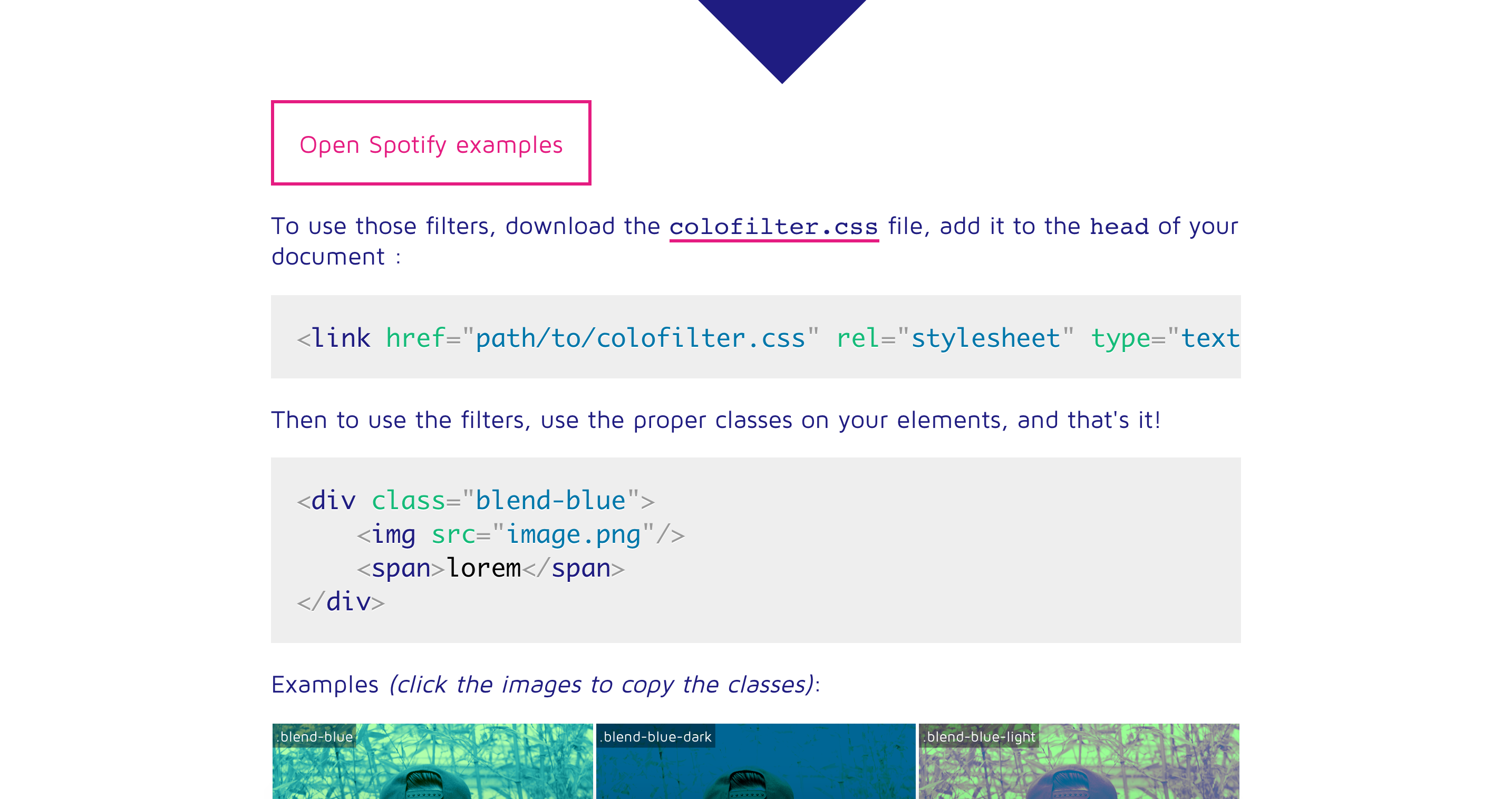 Colofilter.css gallery image