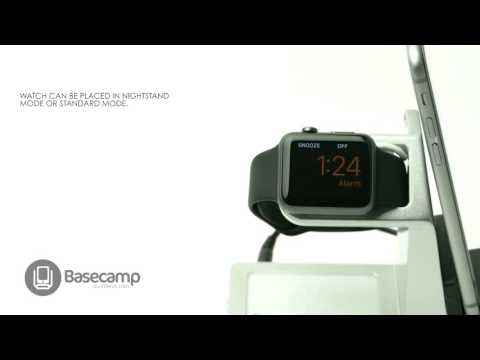 Basecamp Deluxe Apple Watch Charging Station