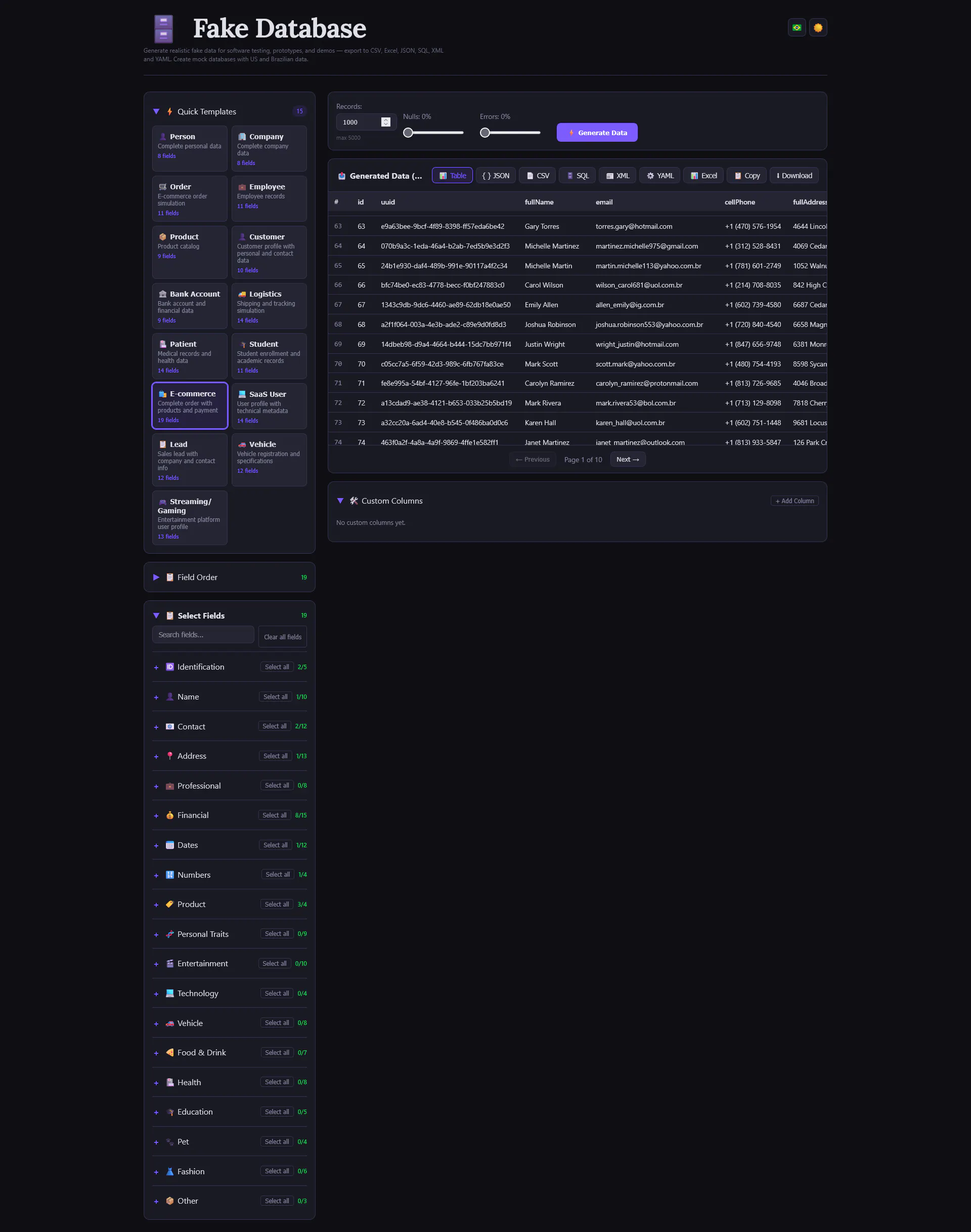 Fake Database gallery image
