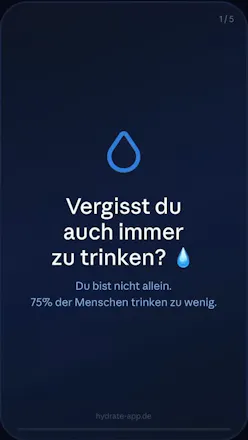 Hydrate App gallery image