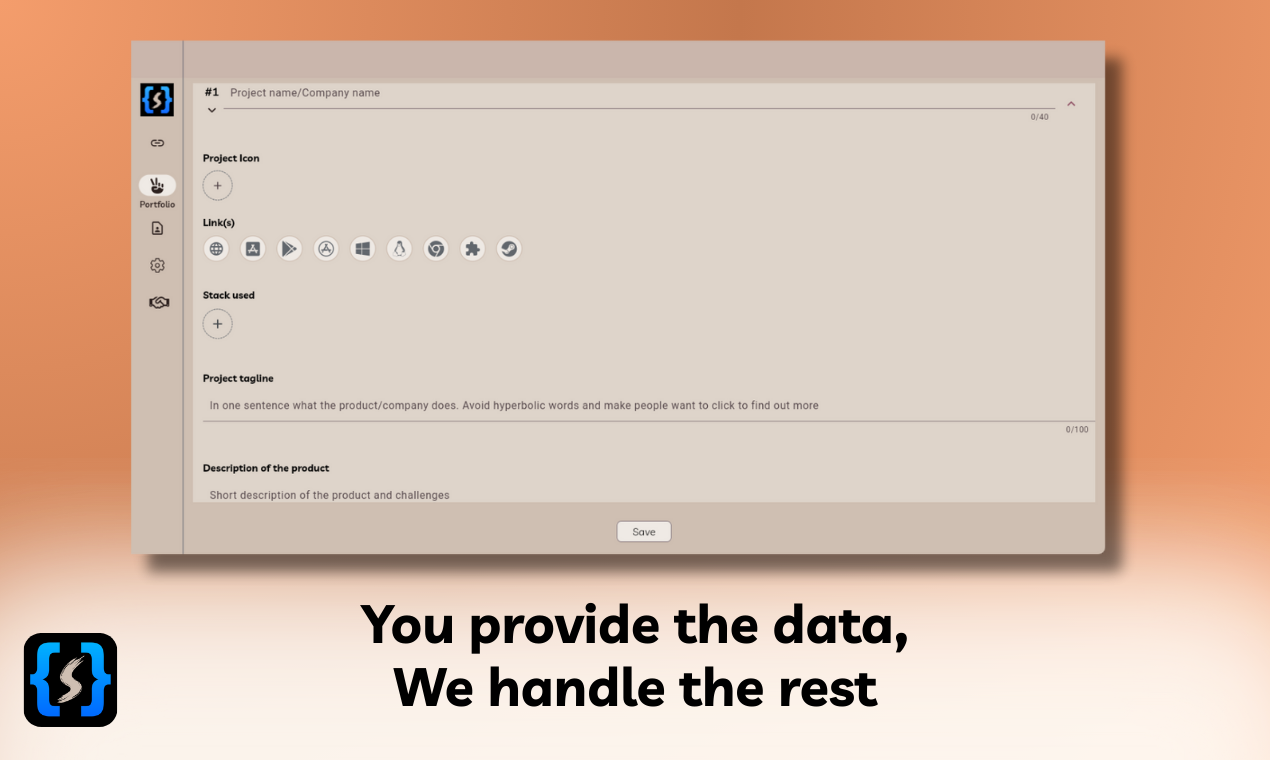 Scoutt.it - 프론트 엔드 웹 개발자를위한 포트폴리오 빌더 미디어 2