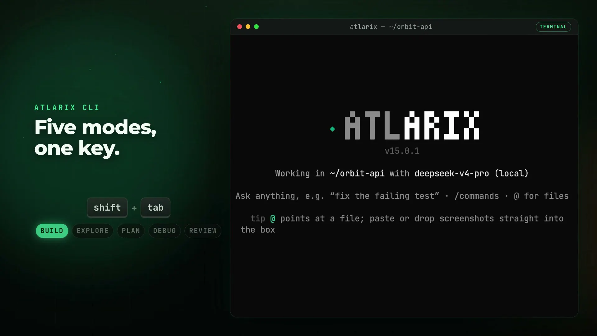Atlarix CLI gallery image