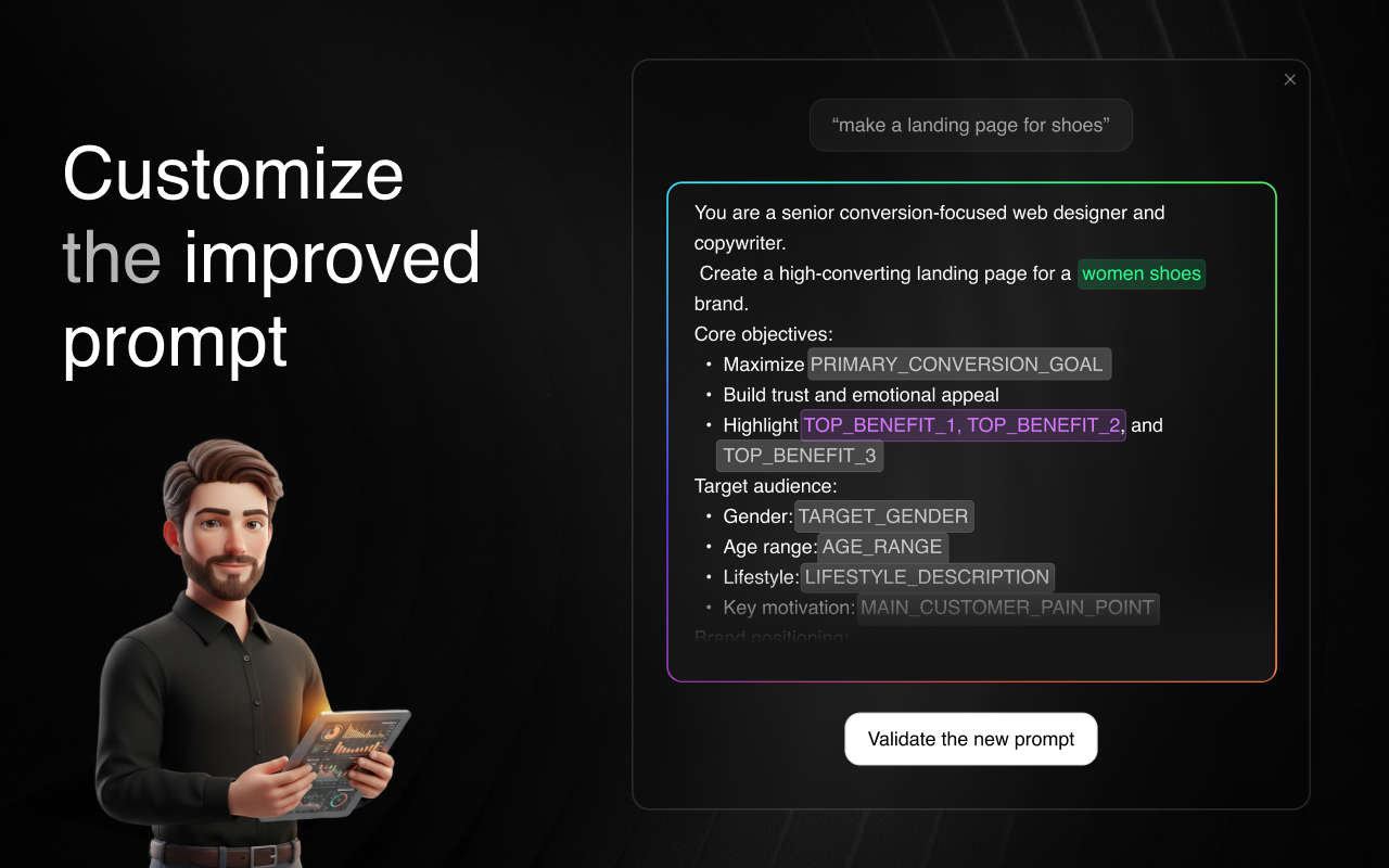 Ylovia – Turn ChatGPT into an AI Agent - Screenshot 3 showing product features and functionality