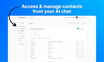 Sidemail MCP gallery image