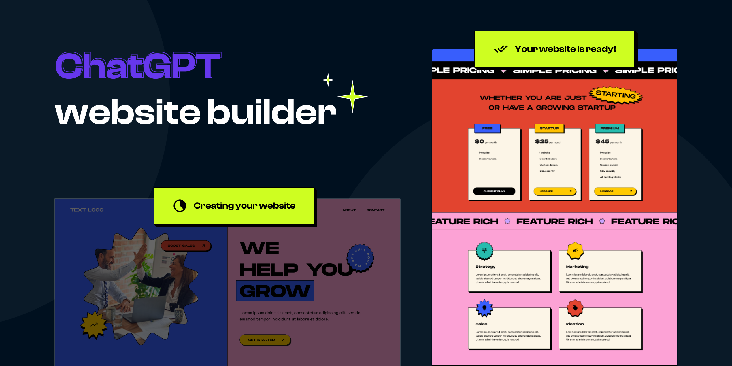 CHATGPT Builder - Потрясающий. Так создавать сайты с ИИ за 30 секунд. медиа 1