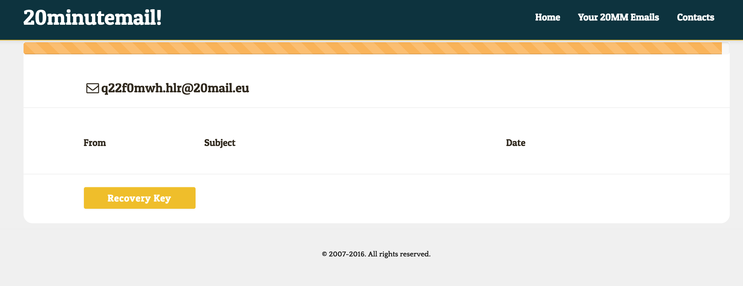 20minutemail! gallery image