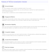 TikTok Monetization Checker gallery image