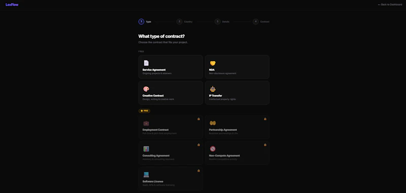 LexFlow screenshot 5