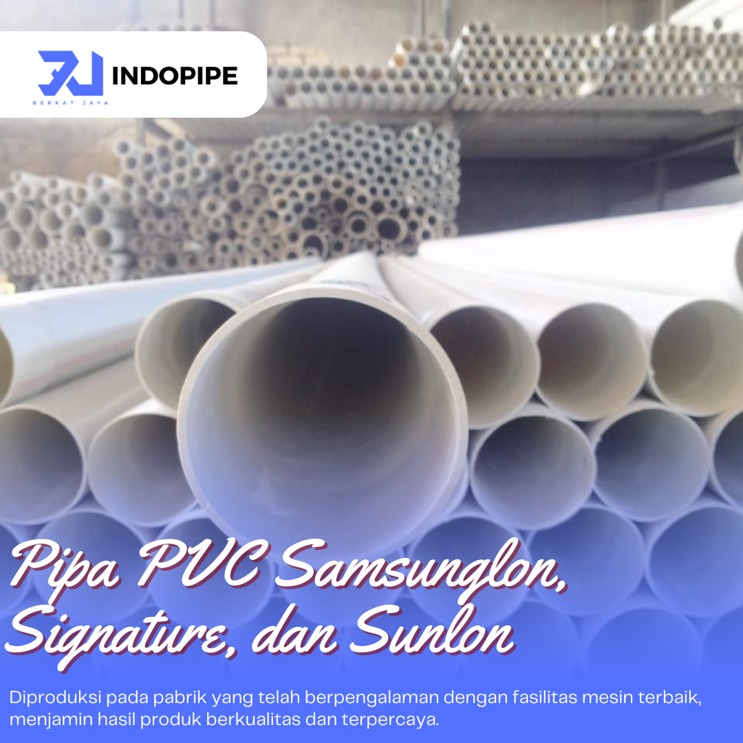 Indopipe Pipa PVC Samsunglon, Signatur