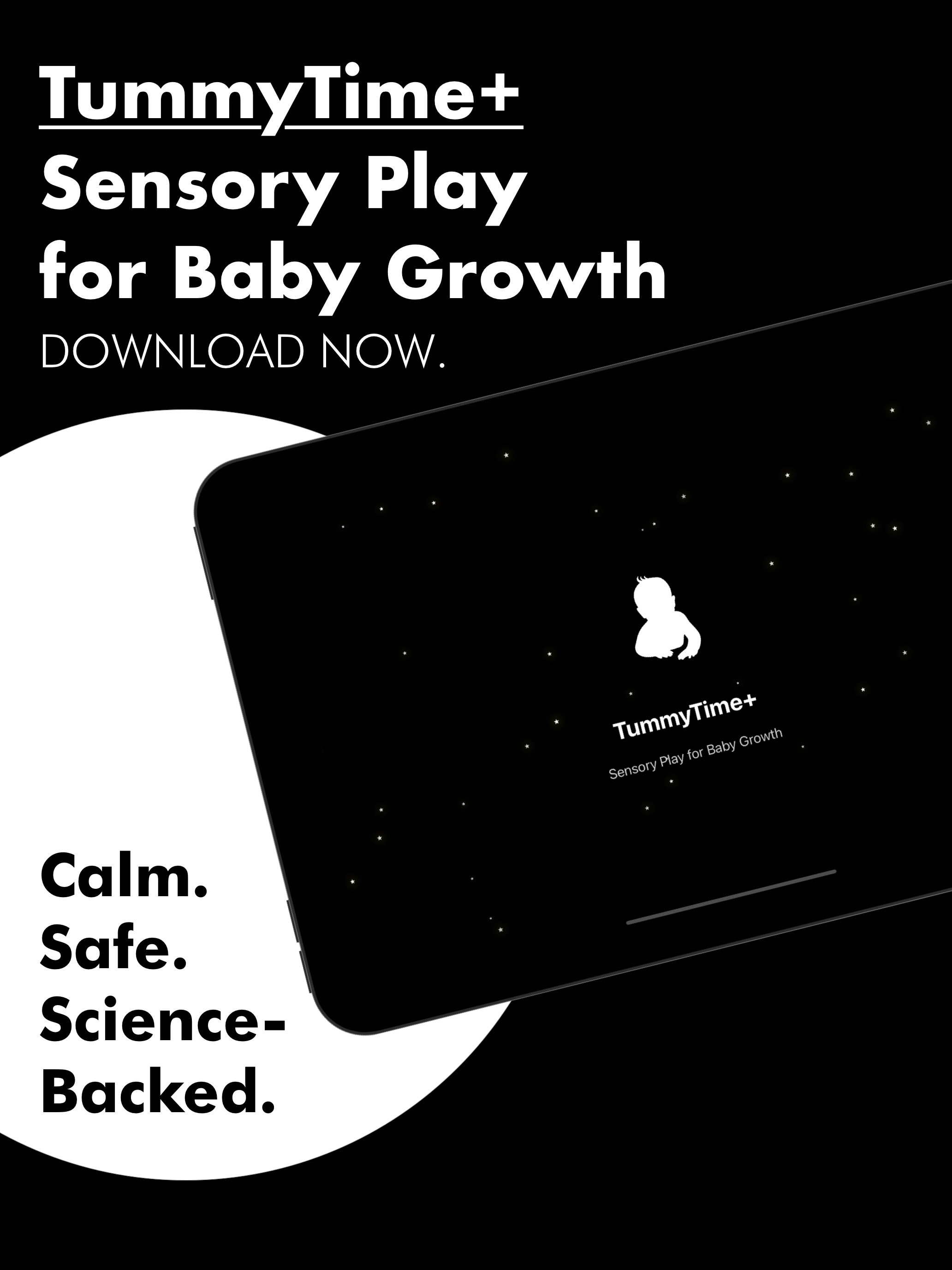 TummyTime+ - Screenshot 3 showing product features and functionality
