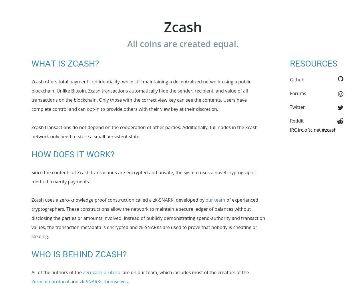 Zcash gallery image