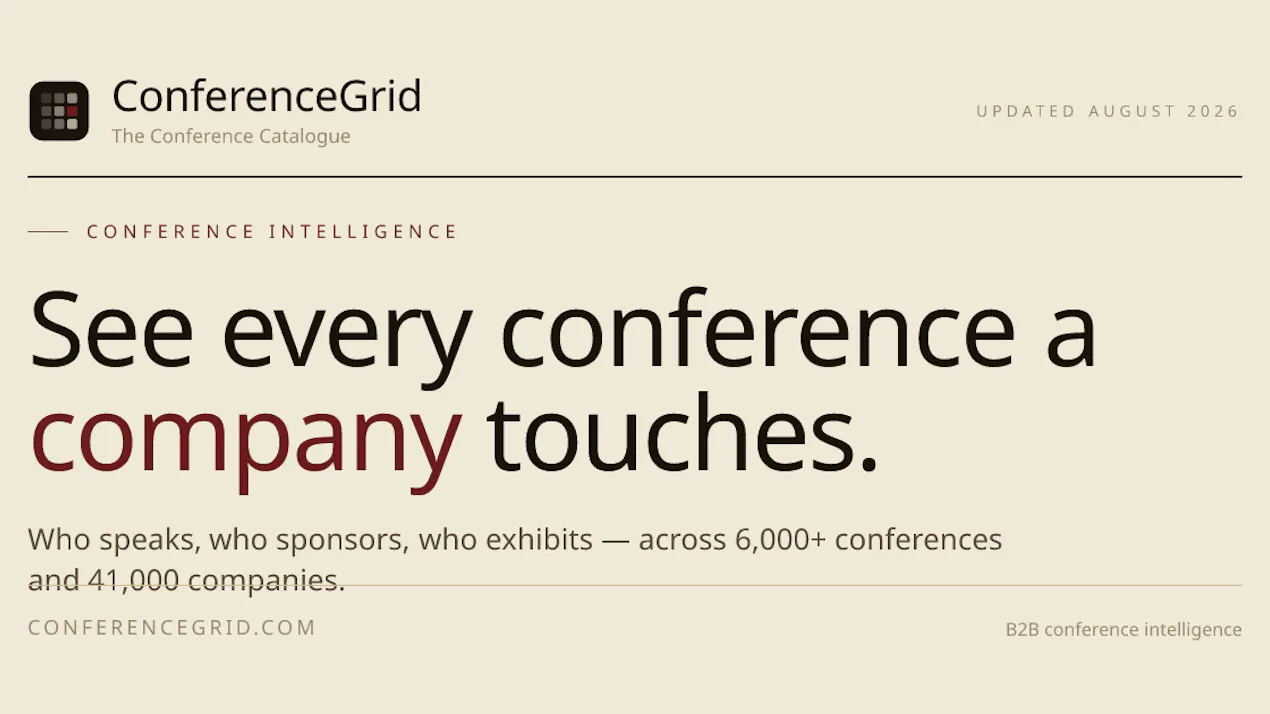 ConferenceGrid product
