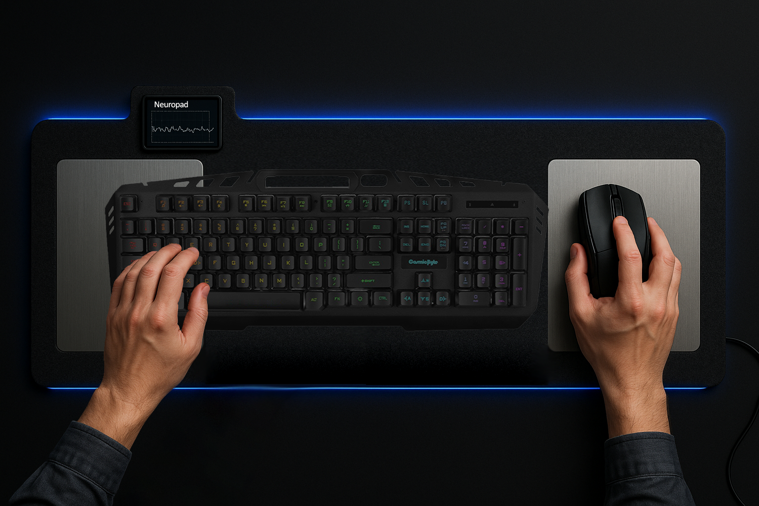 Neuropad el enfoque cognitivo de Mousepad 4 - Neurotech Mousepad para enfoque profundo: sin píldoras, sin auriculares media 2