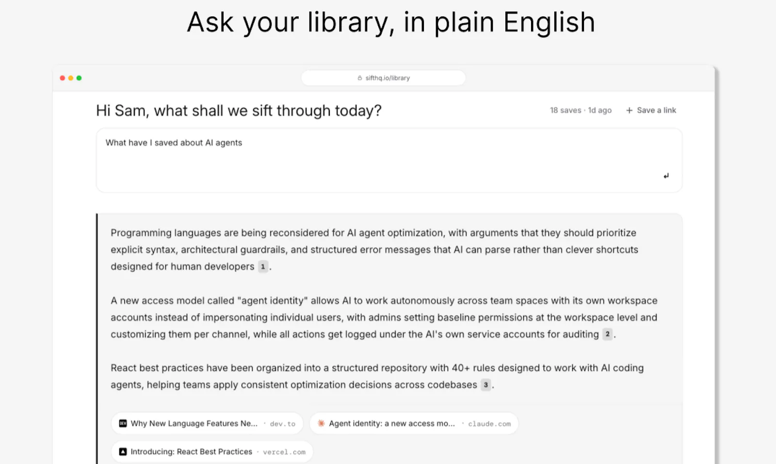 Sift screenshot 4