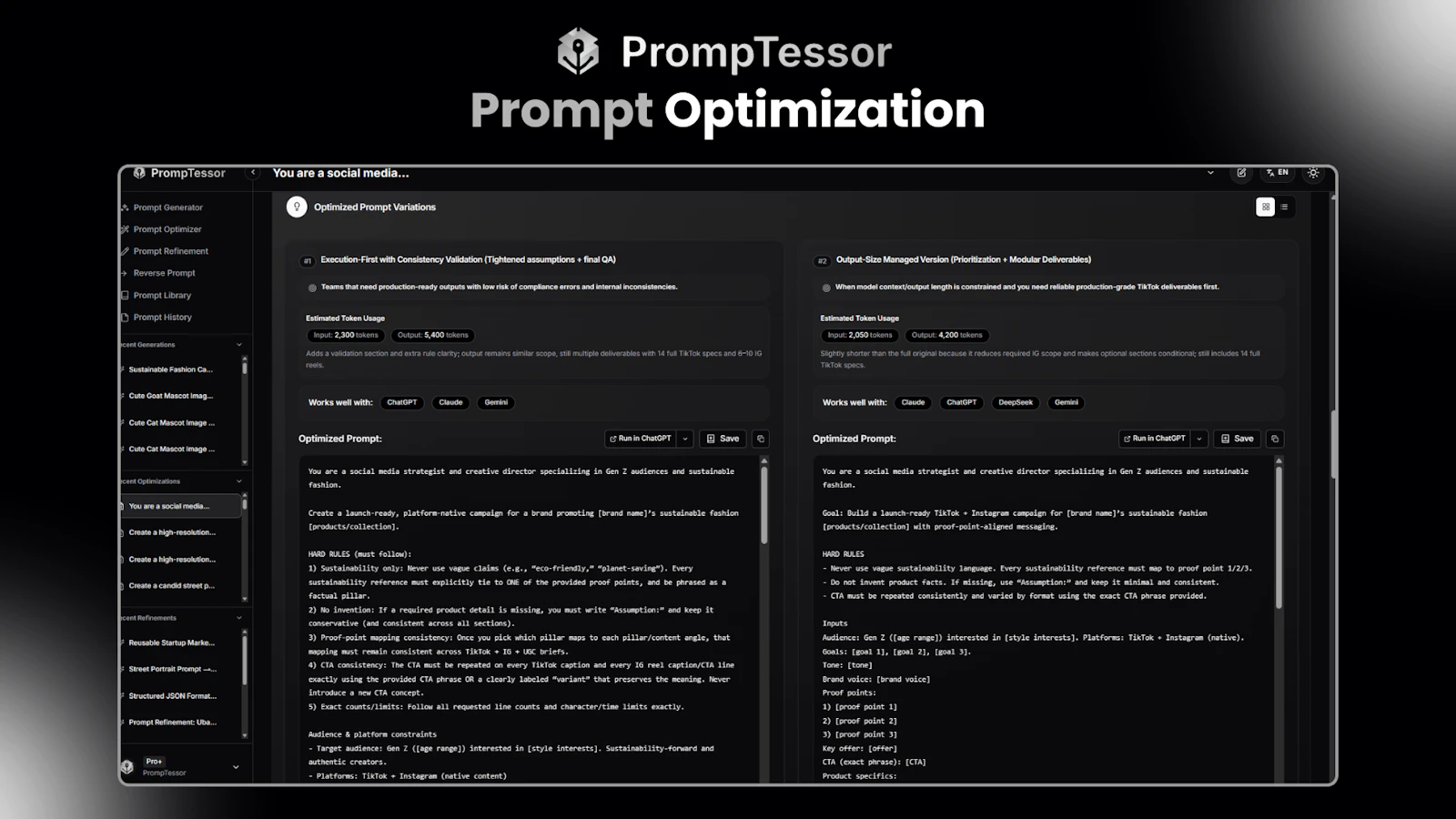 PrompTessor screenshot 4