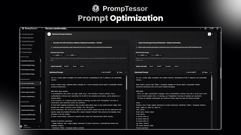 PrompTessor screenshot 4