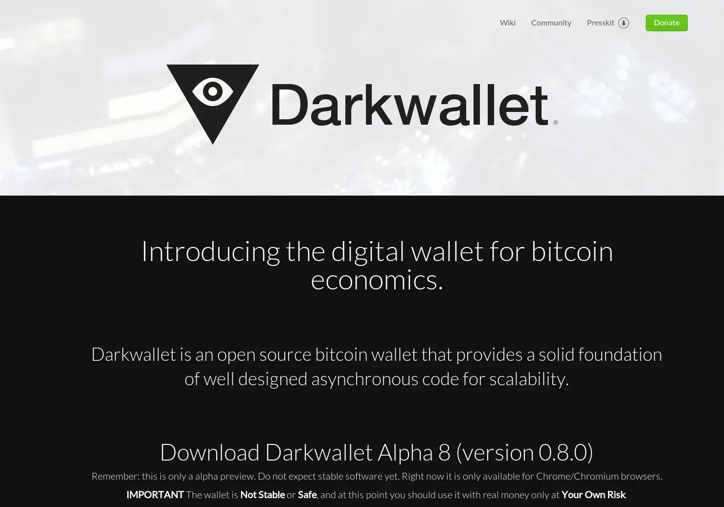 Dark Wallet