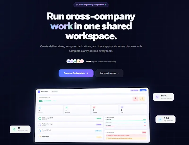 Accord OS screenshot 2