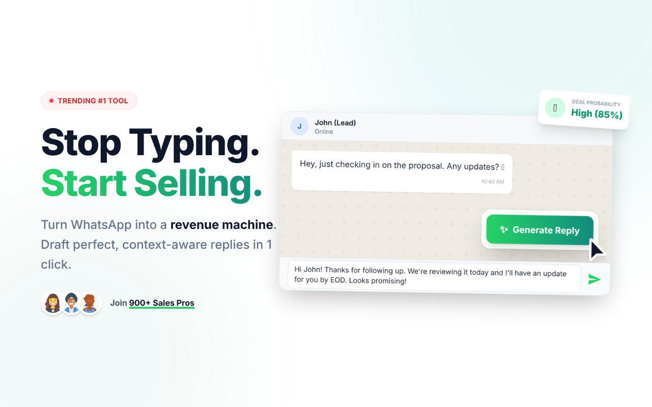 WhatsAi - WhatsApp AI writting assistant logo