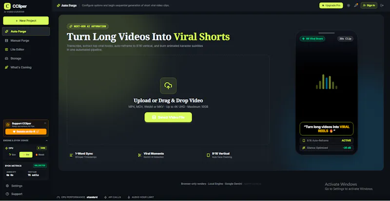 CCliper screenshot 2