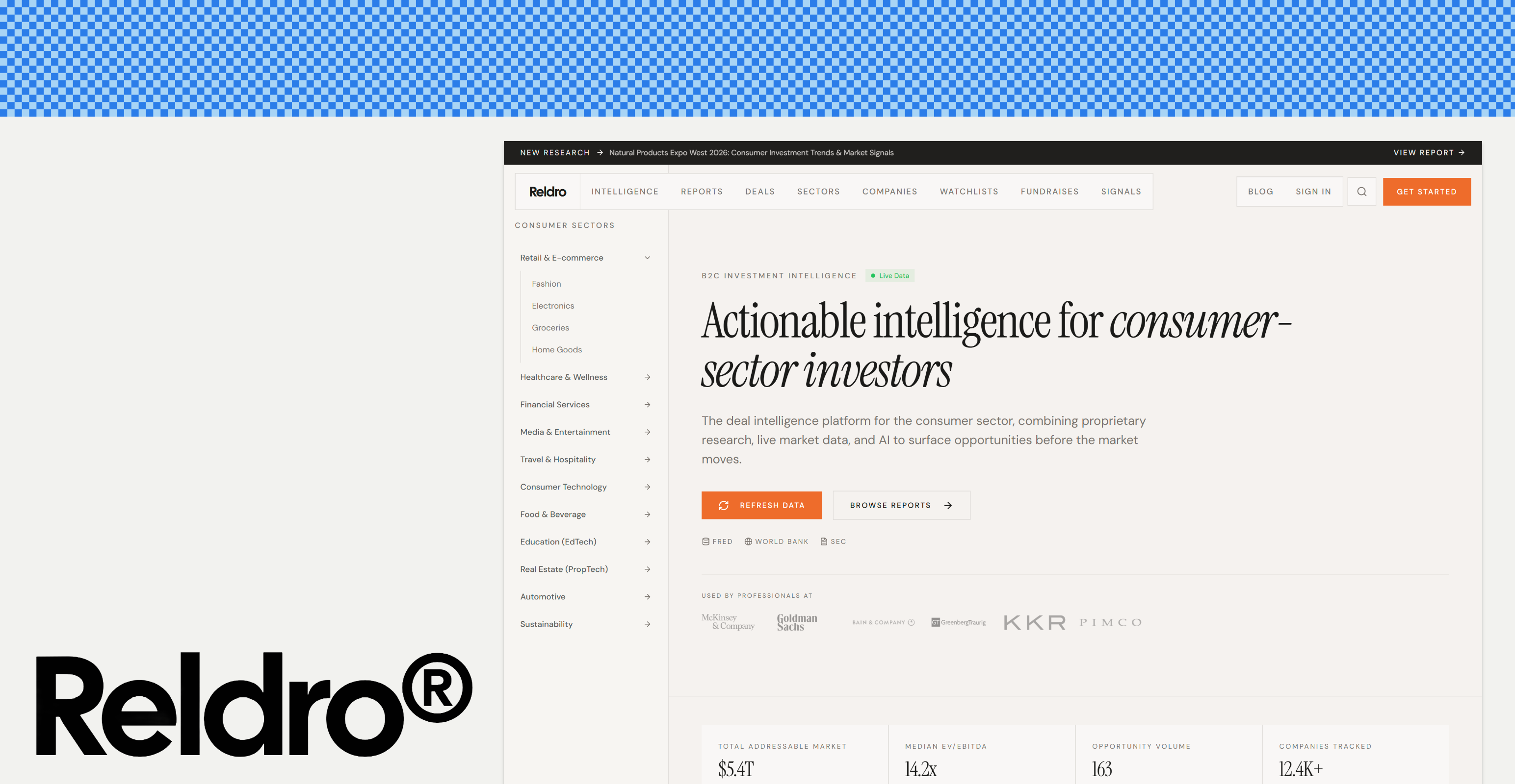 Reldro — B2C Investment Intelligence gallery image