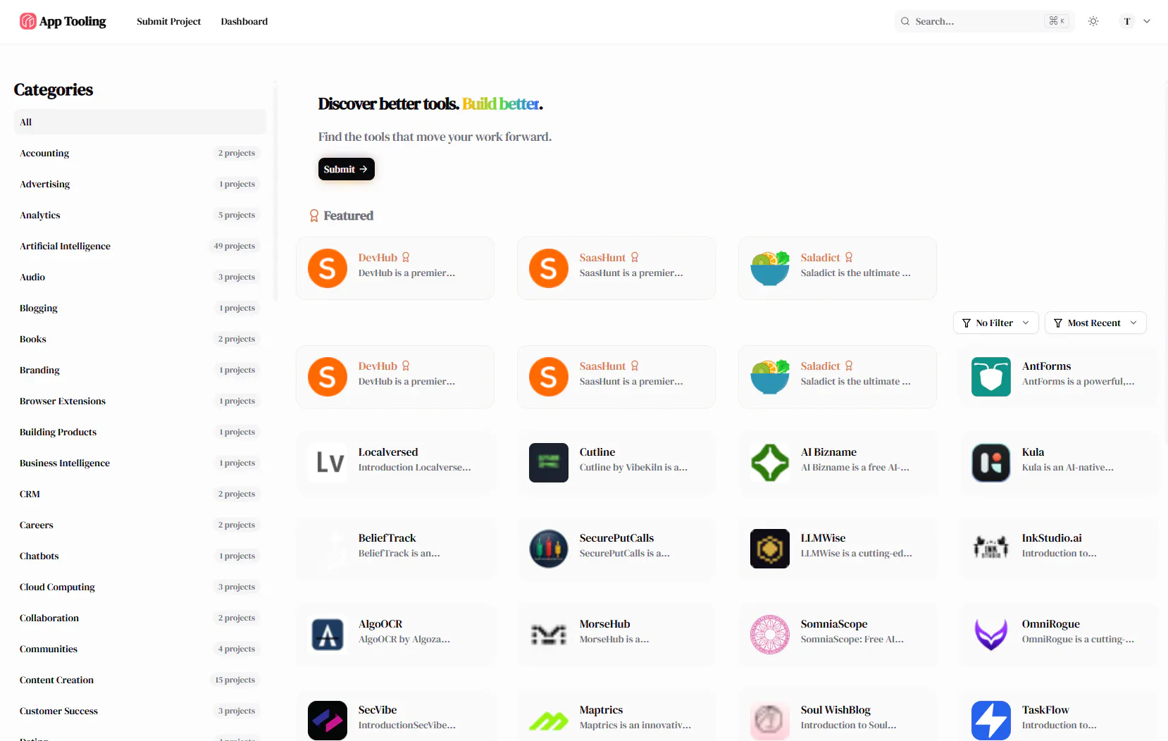 App Tooling gallery image