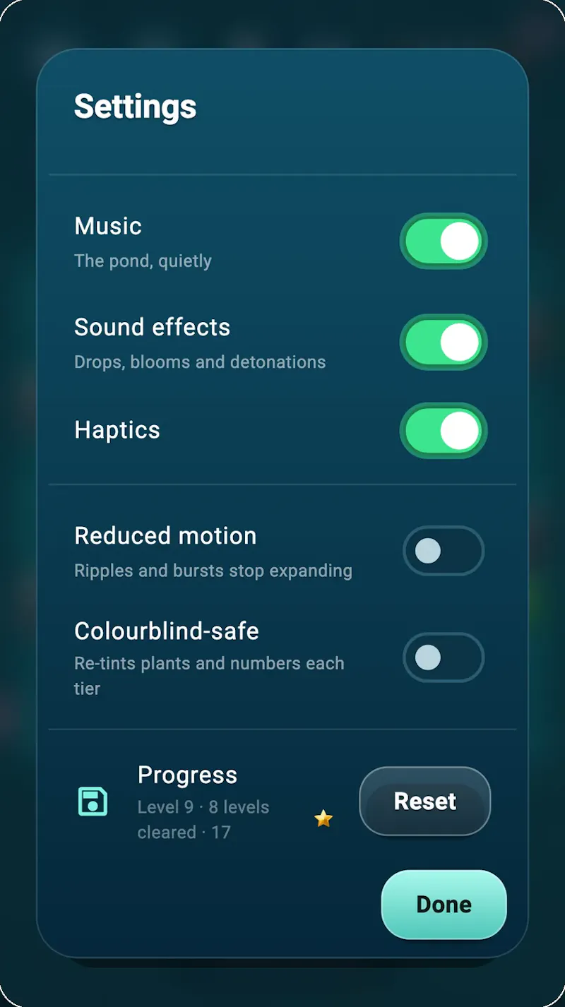 Kinetic Lotus: Ripple Puzzle screenshot 2