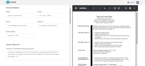 Scribe gallery image