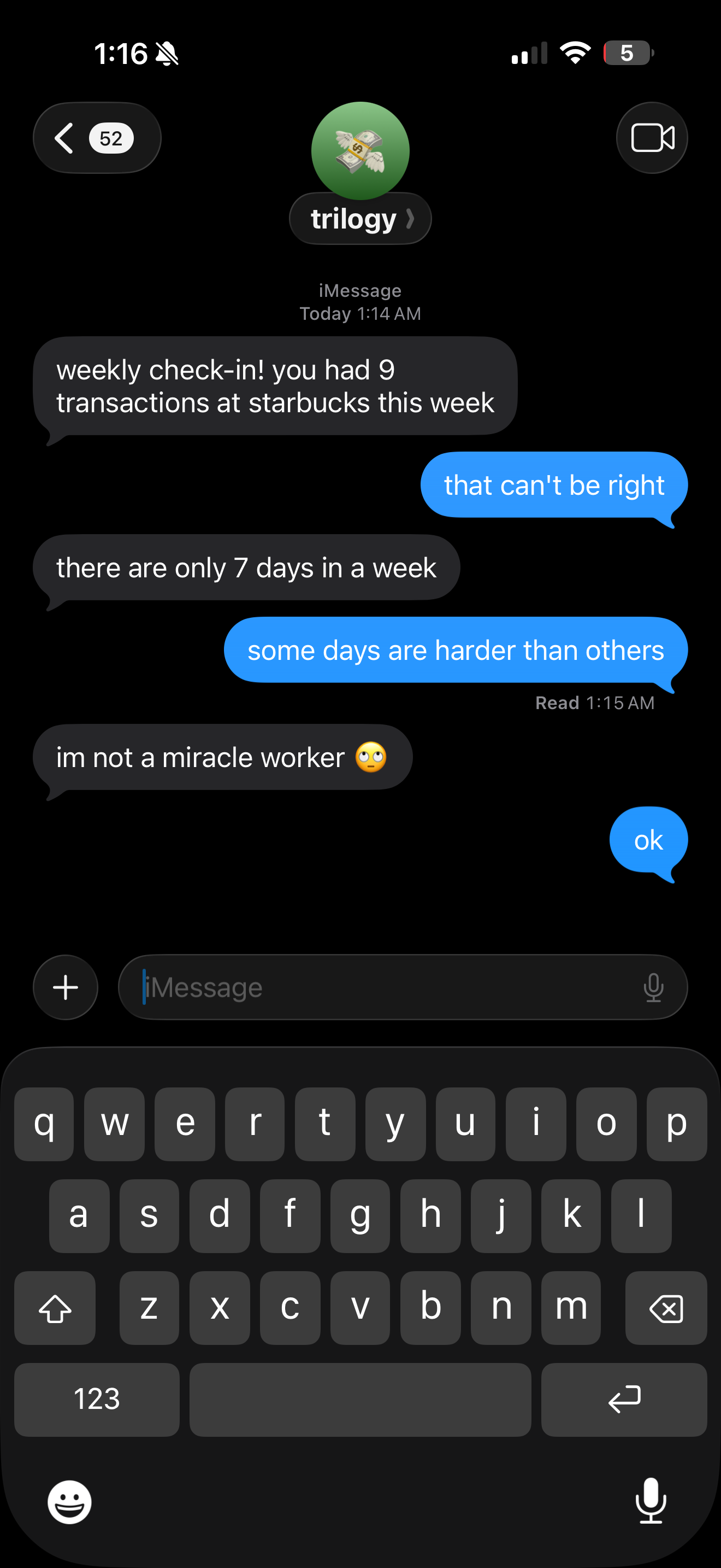 trilogy money - Screenshot 2 showing product features and functionality