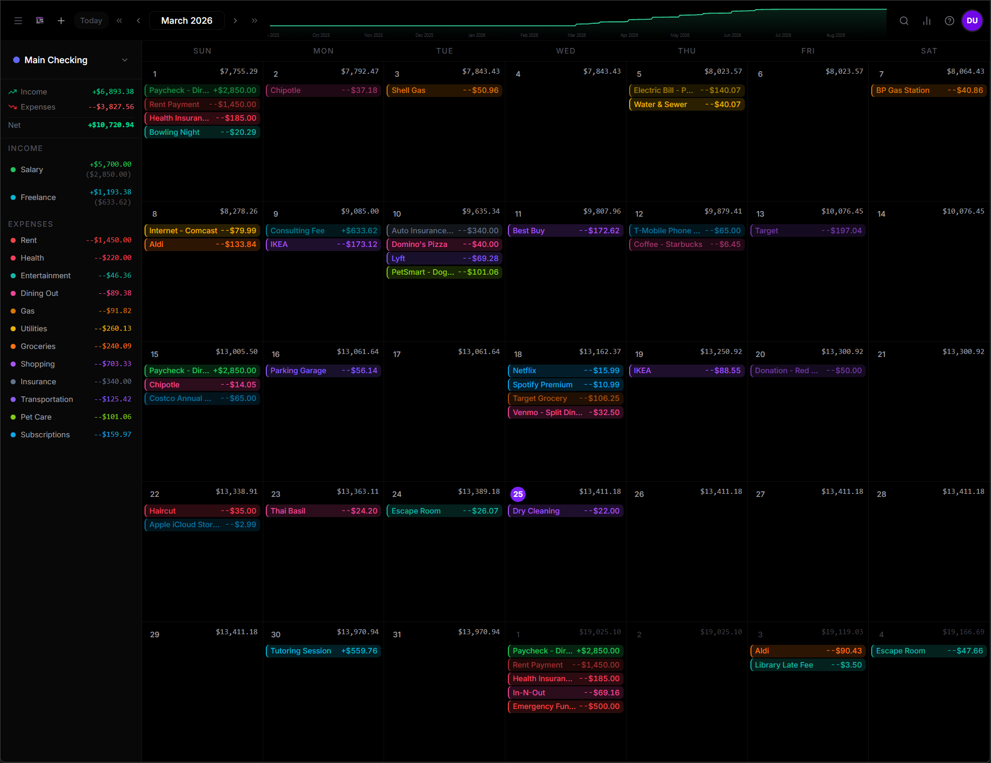 CalBudget — Calendar Budget Tracker gallery image