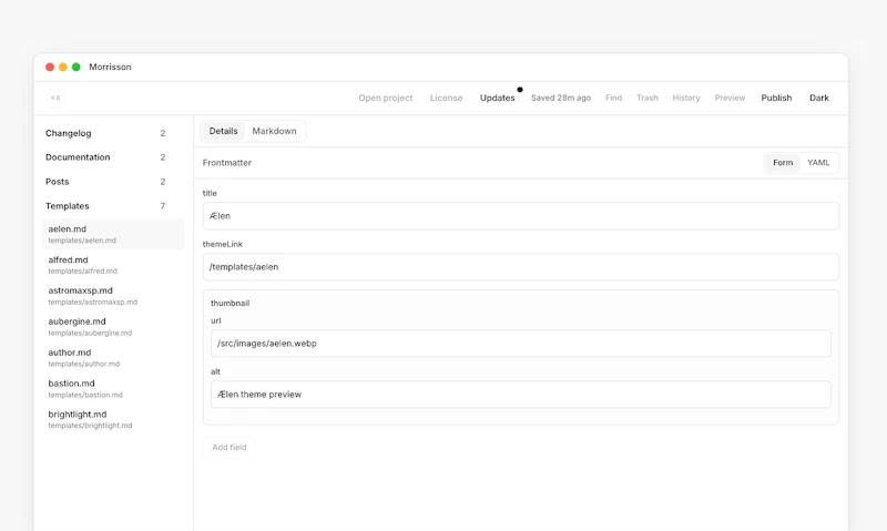 Morrisson  screenshot 1