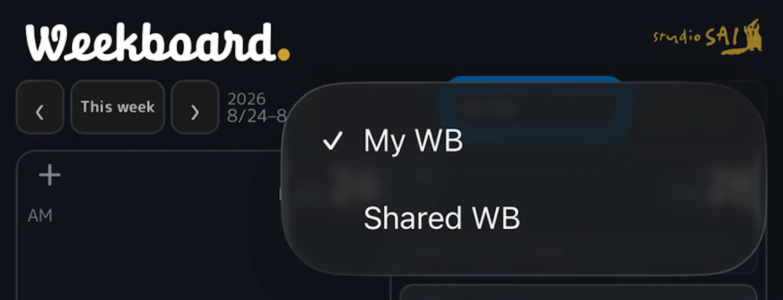 Weekboard screenshot 4