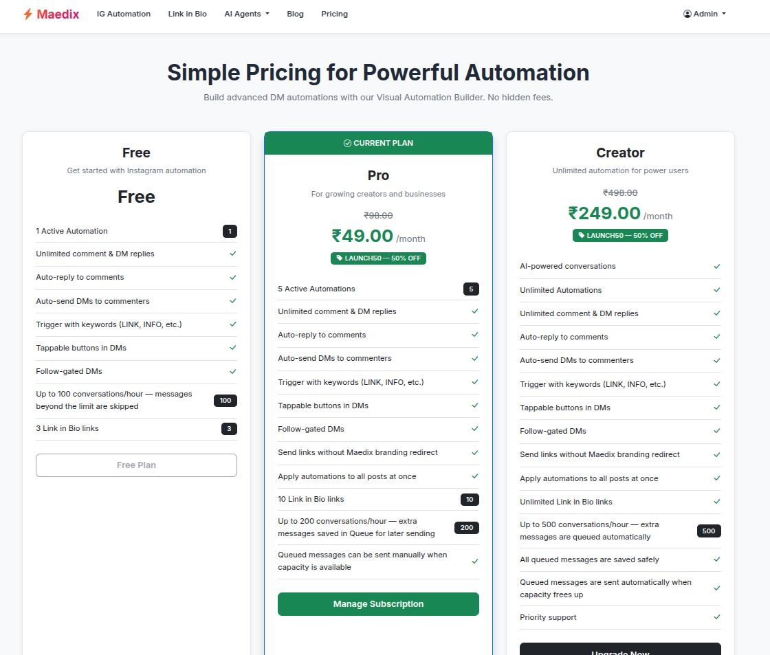 Maedix - Screenshot 3 showing product features and functionality