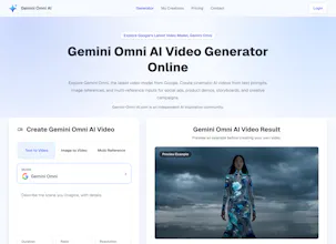 Gemini Omni AI gallery image