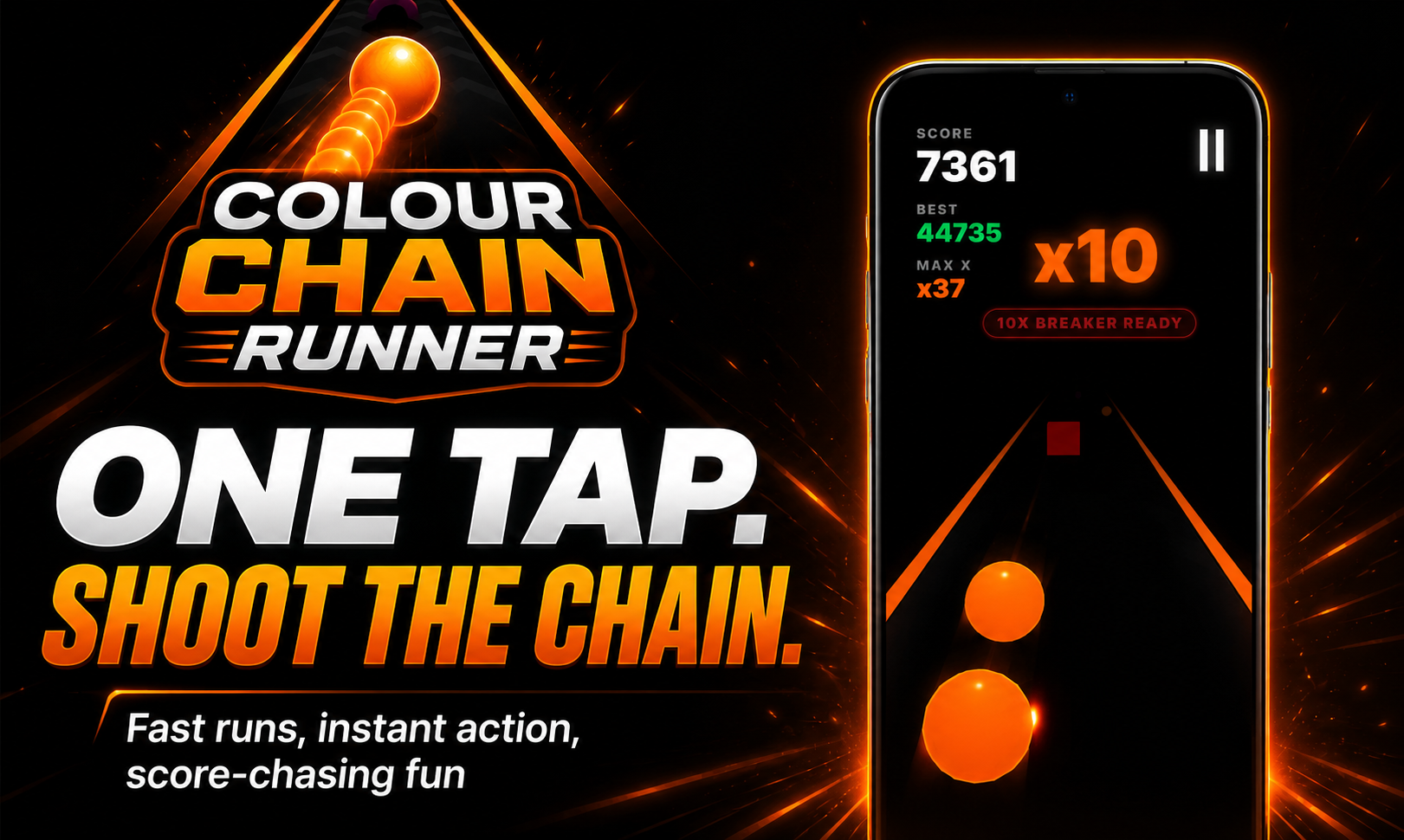 Colour Chain runner  gallery image