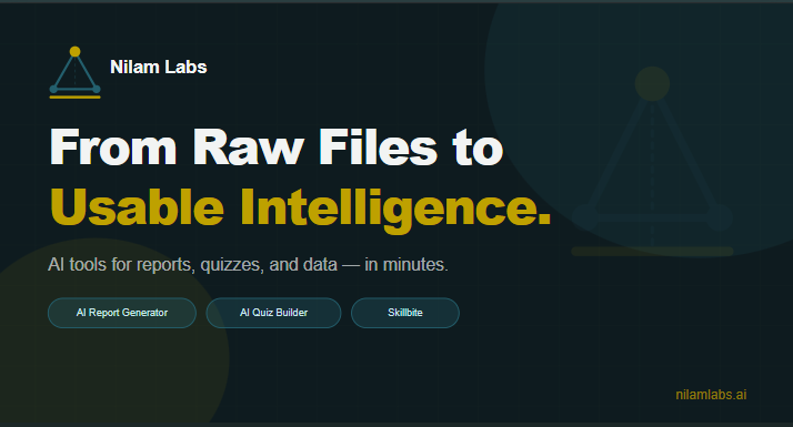 Nilam Labs - Intelligence Platform gallery image