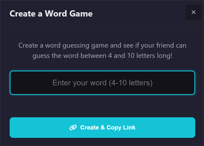 Wordle infinite - Screenshot 3 showing product features and functionality