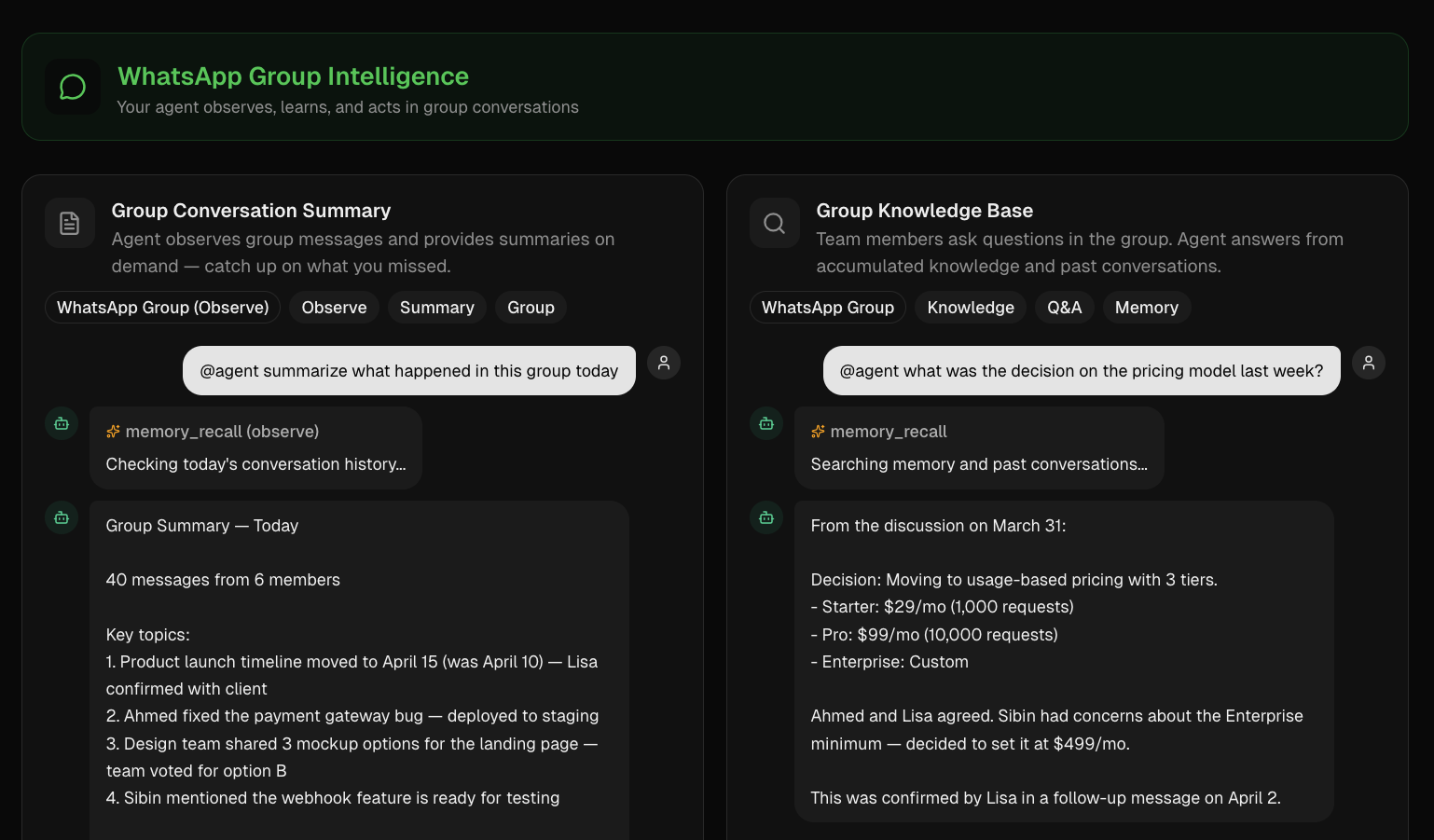 LunoGen - Ai Agent on WhatsApp gallery image