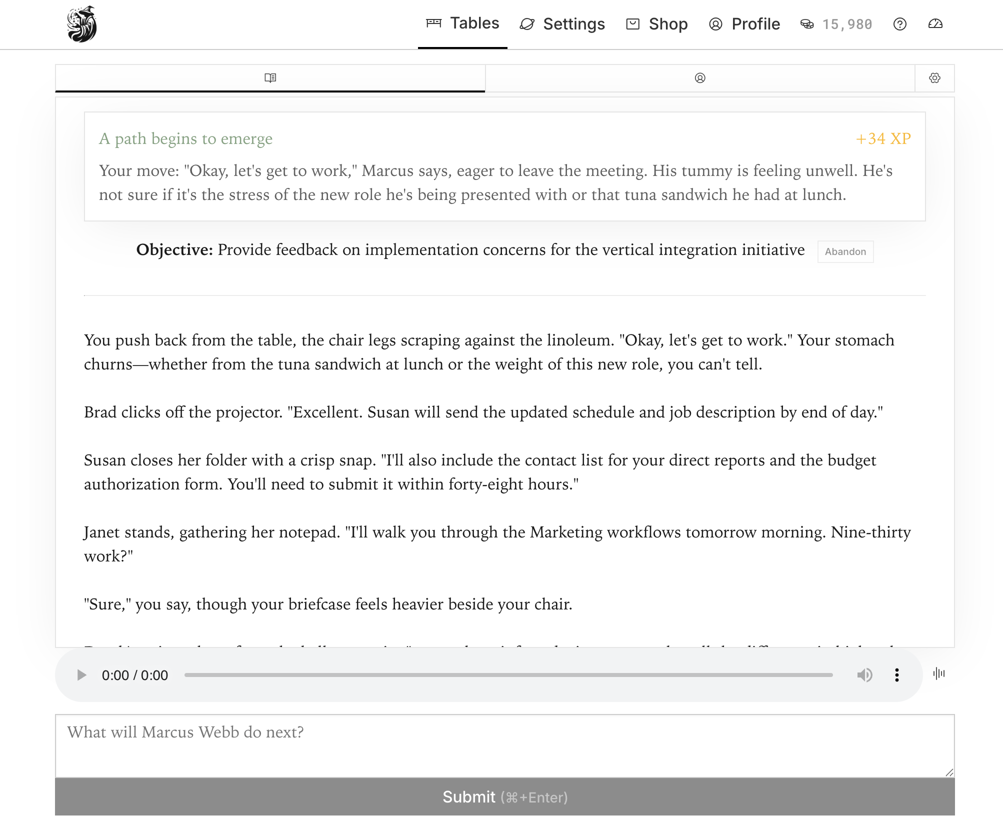 Town Scryer - Screenshot 2 showing product features and functionality