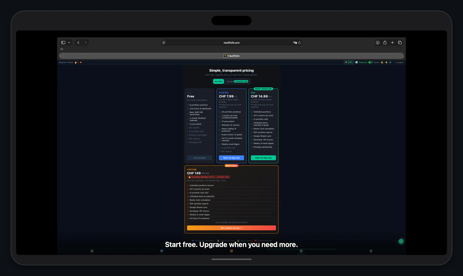 Vaultfolio screenshot 10