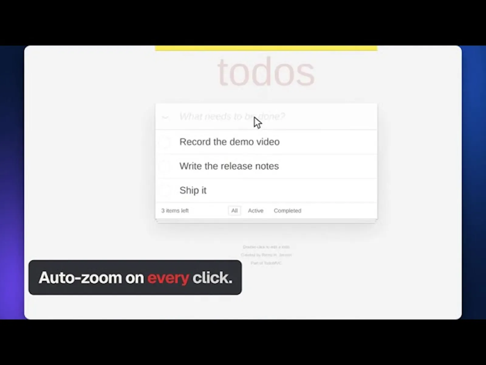 DemoForge screenshot 1 (video preview)