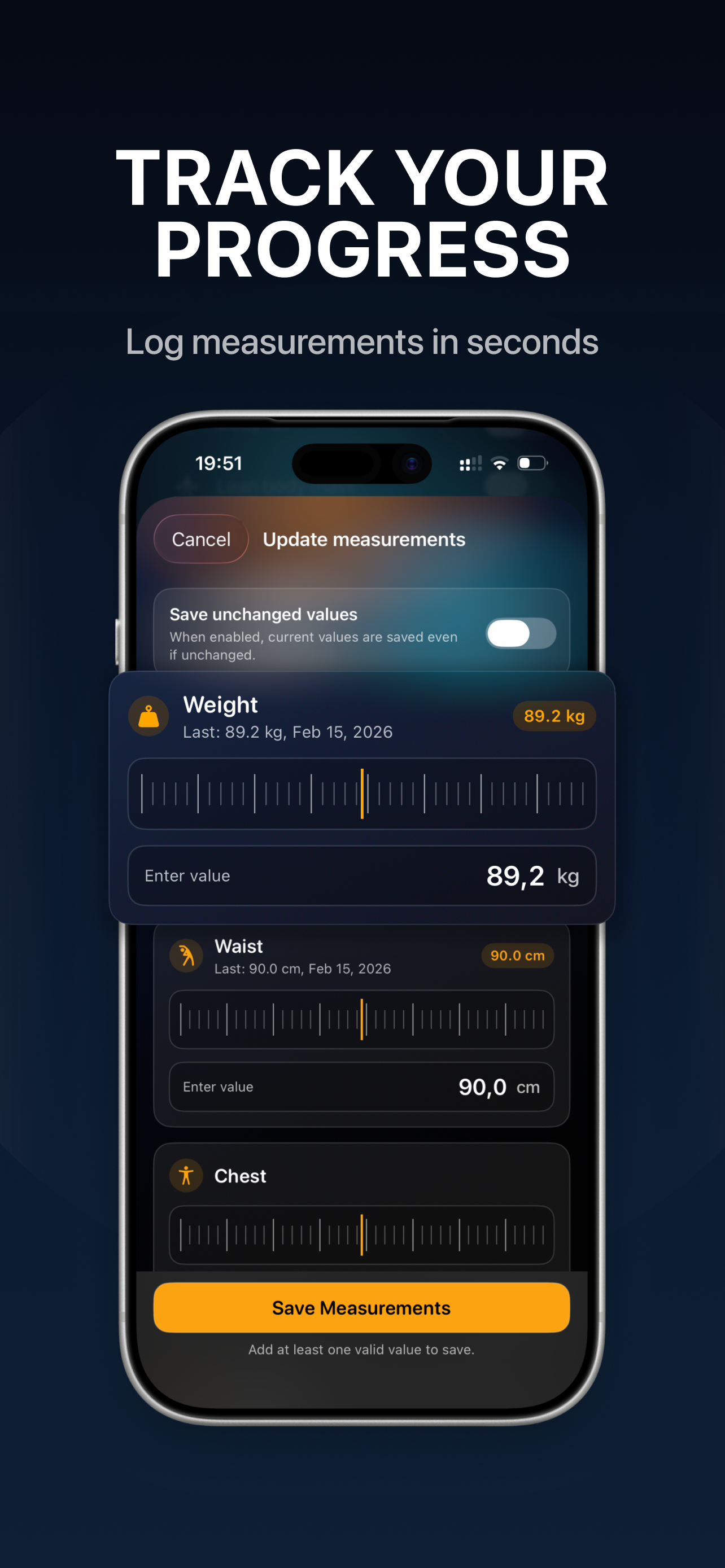MeasureMe – Body Measurement Tracker gallery image