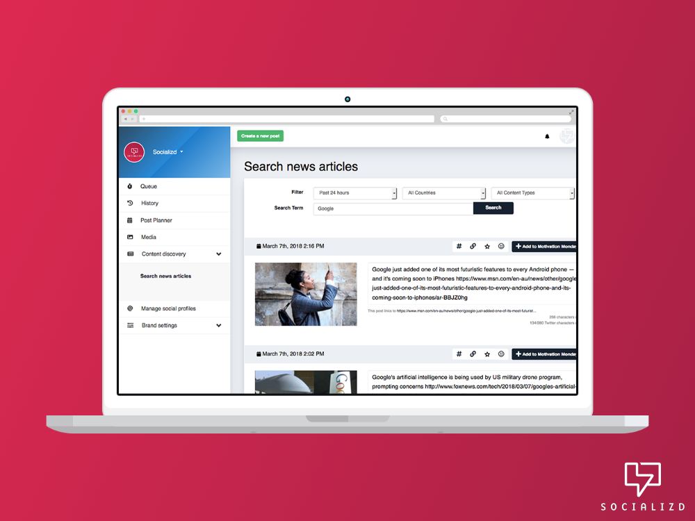 Socializd Beta gallery image