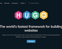 Hugo - A fast and modern static website engine media 1