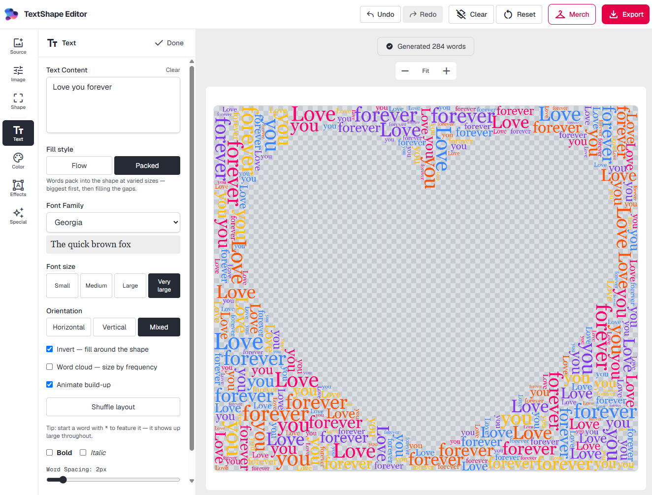 TextShape gallery image