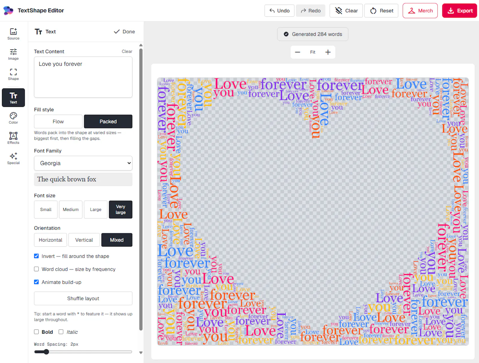 TextShape screenshot 4