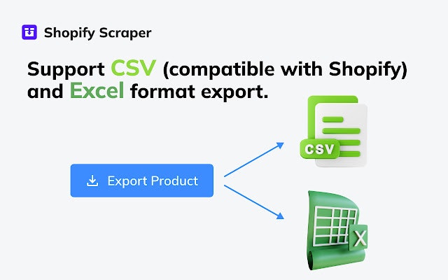 Shopify Scraper & Downloader - Shopify Products 스크레이퍼 및 다운로더 미디어 5
